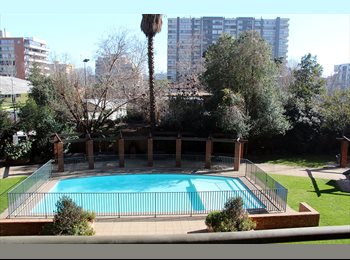 CompartoDepto CL - Habitación amoblada, Baño privado, Pza. Ñuñoa., Ñuñoa - CH$450.000 por mes