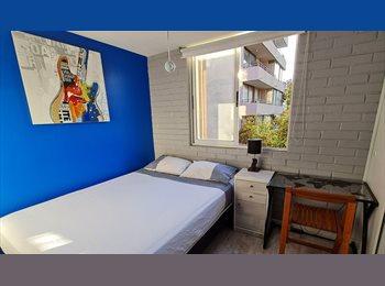 CompartoDepto CL - Desde 1° Abril Cama dos Plazas, metros M. Eyzaguirre y Ñuñoa., Ñuñoa - CH$320.000 por mes
