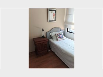 CompartoDepto CL - linda y luminosa pieza, jardines, tranquilidad, Vitacura - CH$430.000 por mes