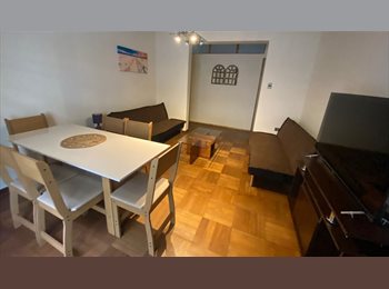 CompartoDepto CL - Se ofrecen habitaciones en casa compartida en límite sur Barrio Italia, a 5 minutos metro Sta Isabel, Santiago Centro - CH$390.000 por mes