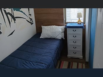 CompartoDepto CL - Arriendo pieza amoblada santiago centro a pasos de metro parque almagro, Santiago Centro - CH$270.000 por mes
