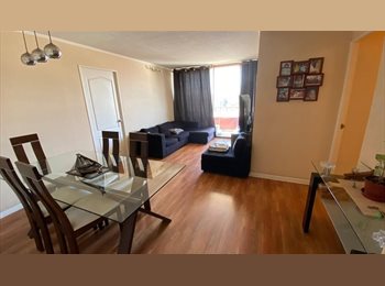 CompartoDepto CL - Habitación en depto full amoblado – Metro Parque O’Higgins, Santiago - CH$285.000 por mes