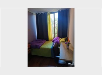CompartoDepto CL - Habitación Mujer amueblado con baño privado, Macul - CH$240.000 por mes
