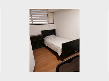 CompartoApto CO - Habitacion Privada #1 Baño Compartido con una persona más en Apto de 5 habitaciones Chapinero Alto ., Bogotá - COP$ 1.100.000 por mes