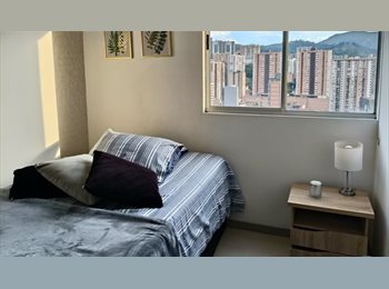CompartoApto CO - SE ARRIENDA HABITACIÓN EN APARTAMENTO ELEGANTE CON VISTA ESPECTACULAR, Sabaneta - COP$ 1.200.000 por mes