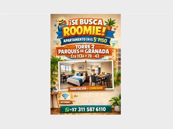 CompartoApto CO - Se busca ROOMIE, Bogotá - COP$ 599.997 por mes