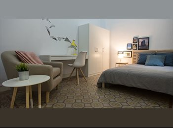 Roomgo ES - ¡Habitación con cama doble en un piso reformado en Gracia! RH9-R4, Gràcia - 880 € por mes