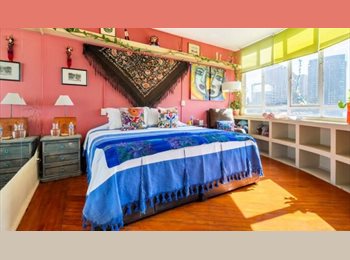 Roomgo MX - LA MEJOR HABITACIÓN AMUEBLADA EN POLANQUITO KIMG SIZE INCREIBLE VUSTA TERRAZA, Miguel Hidalgo - MX$20,900 por mes