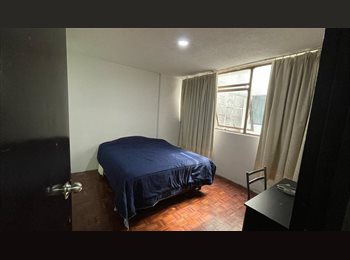 Roomgo MX - Rento habitación para 1 o 2 personas con baño privado a unos pasos del parque de los venados, Coyoacán - MX$7,500 por mes
