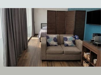Roomgo MX - Renta de cuarto con baño propio – Excelente ubicación, Coyoacán - MX$10,000 por mes