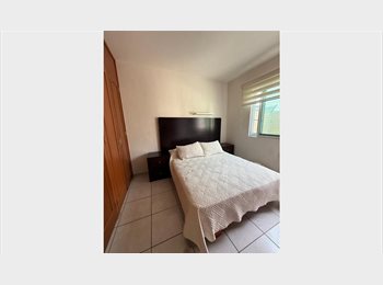 Roomgo MX - Se renta cuarto amueblado en coto privado con aire acondicionado y casa club con alberca, Tlajomulco de Zúñiga - MX$5,000 por mes