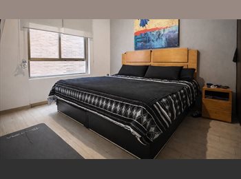 Roomgo MX - Habitación Amueblada con Baño Privado | Furnished Room with Private Bathroom, Cuauhtémoc - MX$9,300 por mes