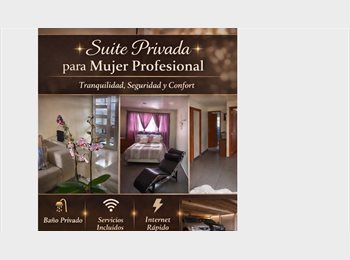 Roomgo MX - Suite privada para mujer profesionista | Zona tranquila y segura | $5,000, Buenavista - MX$5,000 por mes