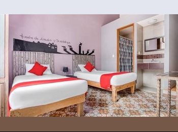 Roomgo MX - CUARTO EN RENTA, Puebla - MX$4,500 por mes