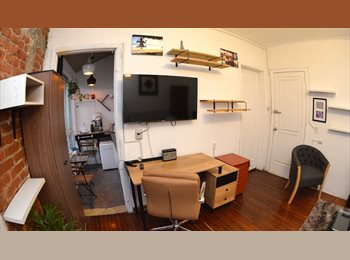 Roomgo MX - Estudio amueblado, Gastos Incluidos., Cuauhtémoc - MX$15,000 por mes