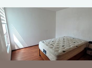 Roomgo MX - Amplia recámara con baño privado en Col. General Pedro María Anaya, Coyoacán - MX$9,500 por mes