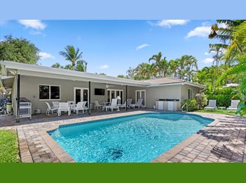 Roomgo US - Furnished Bedroom, office with Pool, Gym, big space, Deerfield Beach - $2,500 pm