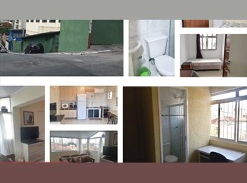 Roomgo BR - RESIDENCIAL CAETANO: METRÔ CONCEIÇÃO/S.JUDAS e METRO SAÚDE- SUITES e LOFTS: INDIVIDUAIS, MOBILADOS, Jabaquara - R$ 1.250 Por mês
