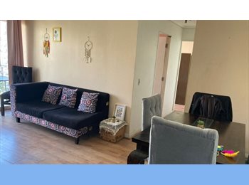 CompartoDepto CL - Spacious and comfortable apartment with two bedrooms and two bathrooms, Santiago Centro - CH$350.000 por mes
