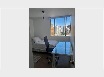 CompartoDepto CL - Arriendo 1 habitaciónes amobladas, busco compañera de Depto todo incluido, Vitacura - CH$450.000 por mes