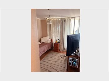 CompartoDepto CL - Pieza en departeamento grande, con excelente ubicación. Baño y terraza privada., Los Angeles - CH$400.000 por mes