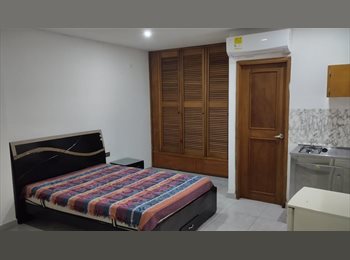 CompartoApto CO - HABITACION TIPO APTO ESTUDIO LOS ALPES MUJERES TRABAJEN O PAREJAS CALLE 84C 42D LOS ALPES, Barranquilla - COP$ 790.000 por mes