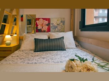 Roomgo ES - Bonita habitación con baño privado, Les Corts - 875 € por mes
