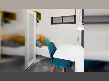 Roomgo ES - ¡Habitacion individual super chula con baño privado en Gracia! RH20-R4, Gràcia - 880 € por mes