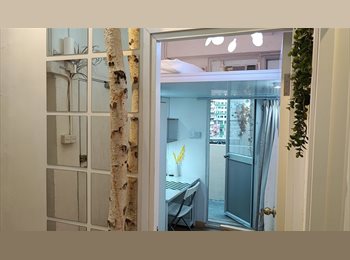 Roomgo HK - No agent fee. New refurb shared apartment room with separate terrace in Hung Hom 50-90fts, Yau Ma Tei - HKD5,000 pcm