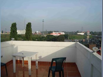 Roomgo MX - Habitacion a 1 calle de la Udlap Solo Mujeres Estudiantes., San Andrés Cholula - MX$2,500 por mes