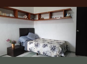 Roomgo MX - Mujer. Todo incluido. Amplia, iluminada, fresca, closets. Cocina equipada. Lavadora y Secadora. Exce, Zapopan - MX$6,000 por mes