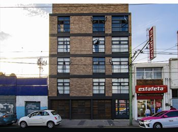 Roomgo MX - Single Queen Room in Coliving, Gustavo A. Madero - MX$7,060 por mes