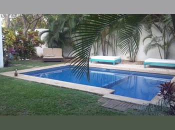 Roomgo MX - Lugar tranquilo armonía naturaleza excelente para descansar en, Benito Juárez - MX$12,000 por mes