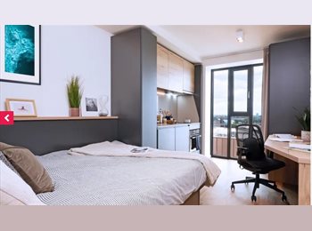 Roomgo UK - Student Accommodation Studio, Coventry - £1,060 pcm