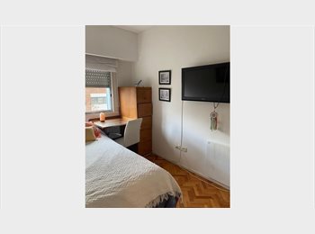 Roomgo AR - Alquilo habitacion en dpto de 120m, con seguridad 24 hs, Capital Federal - AR$ 480.000 pm