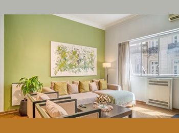 Roomgo AR - Habitación en Recoleta – Depto amplio y luminoso de 2 ambientes, Buenos Aires - AR$ 700.000 pm