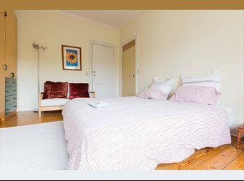 Appartager BE - Grande chambre lumineuse (St-Gilles/Châtelain), Saint Gilles Sint Gillis - 1.020 € pm