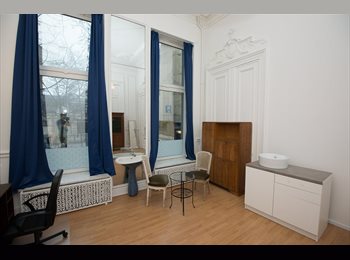 Appartager BE - Grande chambre meublée (Teilhard) - Quartier Louise, Ixelles-Elsene - 600 € pm