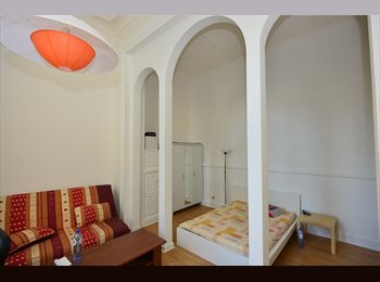 Appartager BE - Vivaldi-Grande chambre lumineuse - Orientation Sud & Jardins, Ixelles-Elsene - 600 € pm