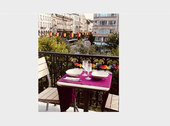 Appartager BE - Appart. dans immeuble de style centre historique à louer, Bruxelles - 900 € pm