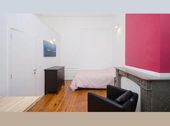 Appartager BE - Deux Eglises Chambre 5, Ixelles-Elsene - 880 € pm