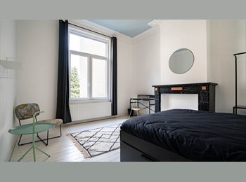 Appartager BE - Hennin Chambre 6, Ixelles-Elsene - 1.045 € pm
