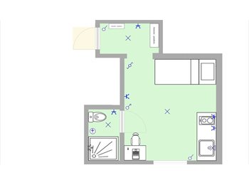 Appartager BE - Kot à Arlon, Arlon - 500 € pm