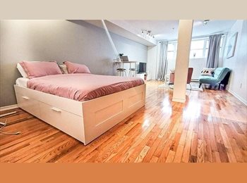 Appartager BE - Charmant studio meublé Rue du Luxembourg - 30m2 - 1000€ CC/mois - Disponible en sous-location, Ixelles-Elsene - 1.000 € pm