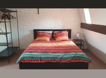 Appartager BE - Pour l'été : grande chambre meublée dans une magnifique maison Art nouveau, Saint Gilles Sint Gillis - 500 € pm