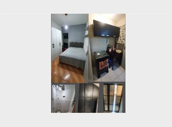 Roomgo BR - SUÍTES E QUARTOS MOBILIADOS NA BELA VISTA ( PRÓXIMO AO METRÔ SÃO JOAQUIM), Liberdade - R$ 1.600 Por mês