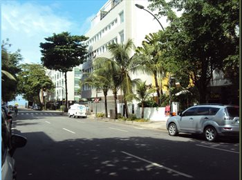 Roomgo BR - Quarto Ipanema 2ª Quadra, Leblon - R$ 2.200 Por mês