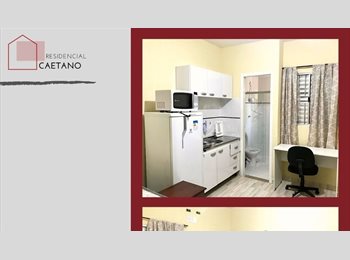 Roomgo BR - LOFTS CAETANO (QUARTO+WC+Coz)Perto do metro SAÚDE e CONCEIÇÃO, Saúde - R$ 1.990 Por mês