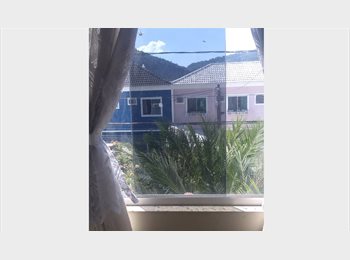 Roomgo BR - Alugo Quarto Suíte R$1.000 ou Chalé Suíte R$1.200 (Próx.Projac, Clinica J.Jaber e Record), Vargem Pequena - R$ 1.000 Por mês