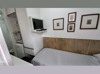 Roomgo BR - Pequena suite aconchegante no Bairro Santa Lúcia, Belo Horizonte - R$ 1.500 Por mês